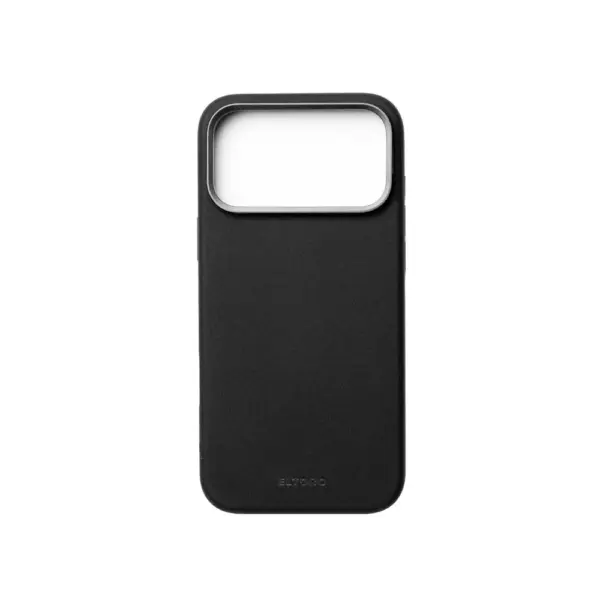 Eltoro Magsafe Silicon with Camera Stand Case for iPhone 17 Pro Max - Black
