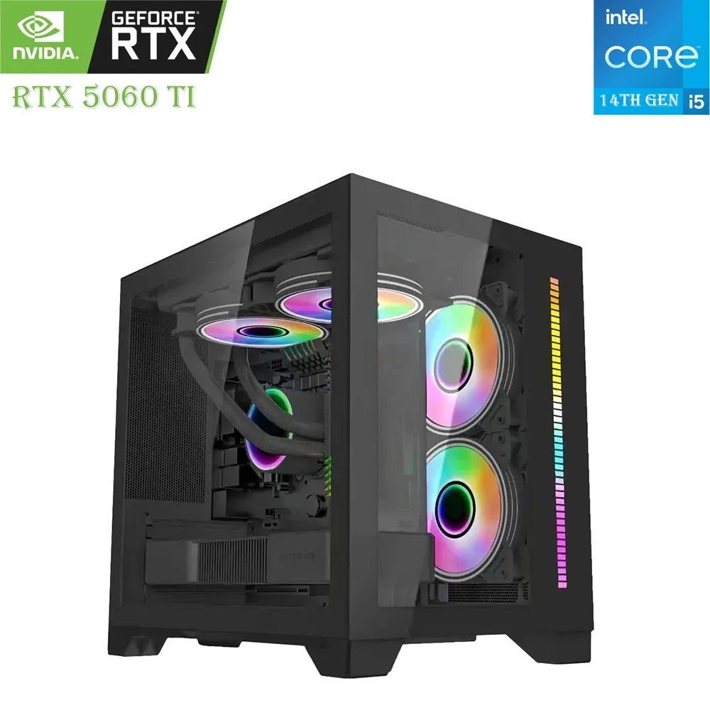 gaming-pc-loivngcool-core-i5-14th-gen-rtx-5060-ti-8gb-1tb-ssd-16gb-ram Gaming Pc Loivngcool Core I5-14th Gen Rtx 5060 Ti 8gb, 1tb Ssd, 16gb Ram - Image 1