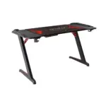 Gamvity Z Shaped Gaming Desk 1200*600 - Carbon Fiber Black - Image 2