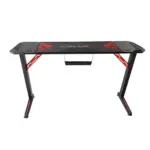 Gamvity Z Shaped Gaming Desk 1200*600 - Carbon Fiber Black - Image 3