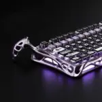 GravaStar Mercury V75 Pro 75% Hall Effect Magnetic Switch Gaming - Iron Purple - Image 3