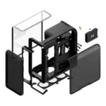 Hyte X50 Modern Performance Atx Case - Pitch Black - Image 4