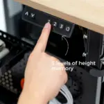 Ingrem Floating Table - White (Left Rudder) - Image 3