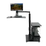 Ingrem Floating Table - Black (Right Rudder)