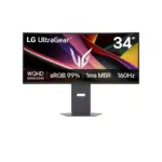 Lg 34" Ultragear Wqhd, 160hz Amd Freesync Premium Curved Gaming Monitor