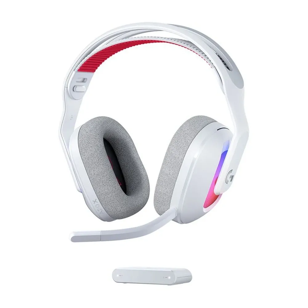 logitech-astro-a20-x-lightspeed-wireless-gaming-headset-with-playsync-audio-and-lightsync-rgb-white Logitech Astro A20 X Lightspeed Wireless Gaming Headset With Playsync Audio And Lightsync Rgb - White - Image 1