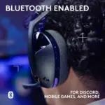 Logitech - G321 LIGHTSPEED Wireless Over-the-Ear Bluetooth Gaming Headset for Windows, PS4, PS5, Nintendo Switch, Mobile - Black - Image 4