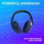 Logitech - G321 LIGHTSPEED Wireless Over-the-Ear Bluetooth Gaming Headset for Windows, PS4, PS5, Nintendo Switch, Mobile - Black - Image 7
