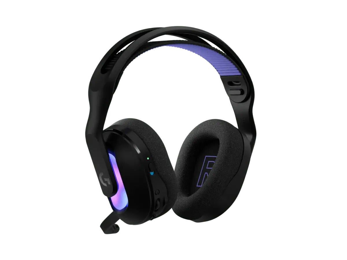 Logitech G522 LIGHTSPEED Wireless Gaming Headset with LIGHTSYNC RGB - Black - Image 2