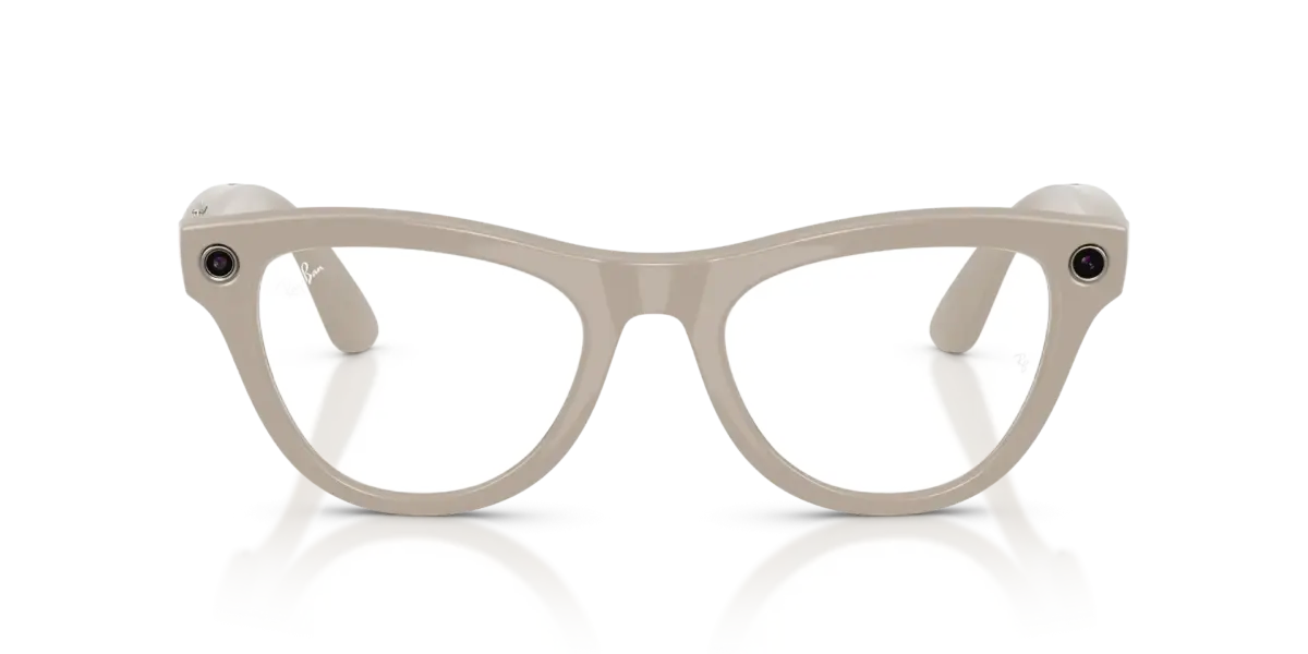 Meta Ray-ban Skyler (Gen 2) Rw4014 Shiny Chalky Grey Frame With Transitions Sapphire Lenses 6700mf52 - Image 3