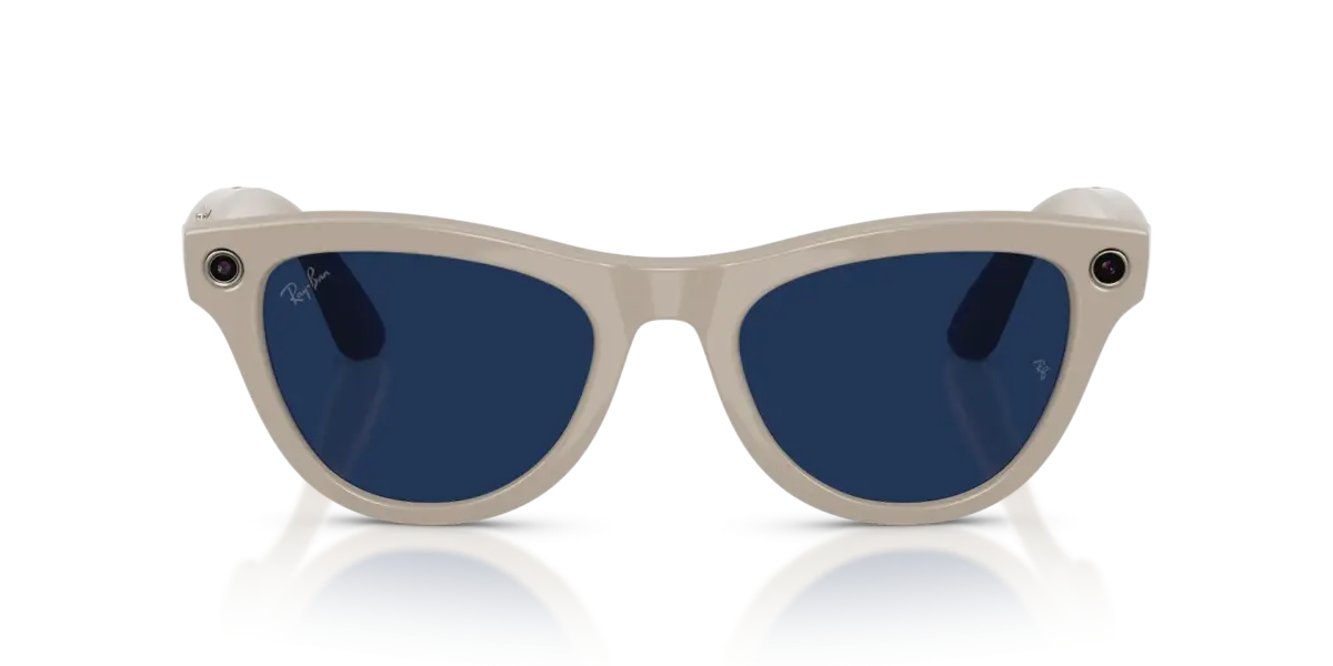 Meta Ray-ban Skyler (Gen 2) Rw4014 Shiny Chalky Grey Frame With Transitions Sapphire Lenses 6700mf52 - Image 4