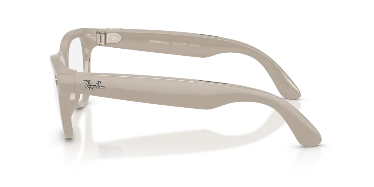 Meta Ray-ban Skyler (Gen 2) Rw4014 Shiny Chalky Grey Frame With Transitions Sapphire Lenses 6700mf52 - Image 5