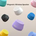 Momax 1-Vibe Go Lite Magnetic Wireless Speaker - White - Image 8