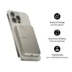 Momax Q.Mag X1 Magnetic Wireless Power Bank 10000mAh - Gen 2 (Orange) - Image 7