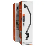 Porodo Foldable 360° Rotatable MagSafe Phone Stand with Expandable Length - Black - Image 4