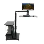 Ingrem Floating Table - Black (Left Rudder)