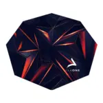 Aerone Red Glass Floor Mat