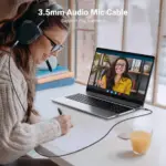 UGREEN 3.5mm Male to Male 4-Pole Microphone Audio Cable 1.5m - Black - Image 3