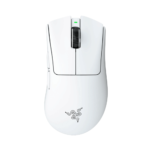 Razer DeathAdder V4 Pro Gaming Mouse – 45,000 DPI, 900 IPS, Gen-4 Optical Switches, 8,000 Hz Polling, 6 Buttons (White)