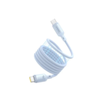 ⁦كابل Baseus PicoGo المغناطيسي من USB-C إلى USB-C بقوة 240 واط وطول 1 متر - أزرق⁩ - الصورة ⁦2⁩