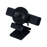 Razer Kiyo V2 Webcam 4K 30FPS with AI-Powered Auto-Framing, One-Click Image Enhancement, High Dynamic Range, Ultra-Wide-Angle Lens, Compatible with Open Broadcaster Software and Xsplit - Black