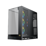 ⁦XIGMATEK PANO II ARGB Gaming Mid-Tower Gaming PC Case – Black-ar⁩ - الصورة ⁦4⁩