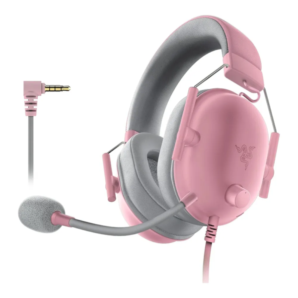 Razer BlackShark V2 X Esports 7.1 Surround Sound Wired Gaming Headset For PC - Quartz Edition