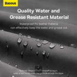 BASEUS EASYJOURNEY STORAGE BAG – DARK GRAY - Image 5