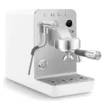 Smeg Emc02whmuk Mini Pro Espresso Coffee Machine 1.7L Water Capacity, White - Image 3