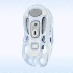 ⁦ماوس قيمنق لاسلكي GravaStar Mercury M1 Pro - لون أزرق ثلجي (Ice Blue)<br>⁩ - الصورة ⁦4⁩