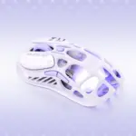 ⁦ماوس الألعاب اللاسلكي غرافاستار ميركوري M1 Pro - البنفسجي اللافندر (Lavender Purple)<br/>⁩ - الصورة ⁦3⁩