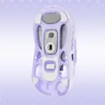 ⁦ماوس الألعاب اللاسلكي غرافاستار ميركوري M1 Pro - البنفسجي اللافندر (Lavender Purple)<br/>⁩ - الصورة ⁦4⁩