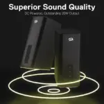 Redragon Connic Gs814 20w Gaming Speaker - Black - Image 6