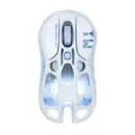 ⁦ماوس قيمنق لاسلكي GravaStar Mercury M1 Pro - لون أزرق ثلجي (Ice Blue)<br>⁩ - الصورة ⁦2⁩