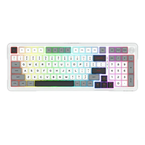 Redragon Bragi Pro 3modes Connections Gasket Mounted Mechanical Keyboard