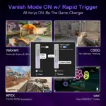 Redragon UCAL K673 HE Rapid Trigger Gaming Keyboard - Image 4