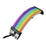 LIAN LI STRIMER WIRELESS 3X8 PIN RGB EXTENSION CABLE - BLACK - Image 2