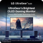 27 Inch UltraGear™ OLED Dual Mode QHD 540Hz or HD 720Hz 0.02ms G-Sync Compatible DisplayPort 2.1 Gaming Monitor - Image 2