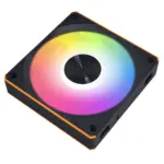 ⁦مراوح كيس Lian Li Uni Fan Cl لاسلكية (Reverse) مقاس 120 ملم ARGB مع وحدة تحكم - أسود (3 قطع)⁩ - الصورة ⁦2⁩