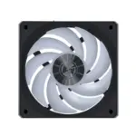 ⁦مراوح كيس Lian Li Uni Fan Cl لاسلكية (Reverse) مقاس 120 ملم ARGB مع وحدة تحكم - أسود (3 قطع)⁩ - الصورة ⁦3⁩