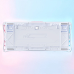 ⁦لوحة مفاتيح الألعاب الميكانيكية اللاسلكية غرافستار ميركوري K1 لايت (75%) - لومن روز⁩ - الصورة ⁦4⁩