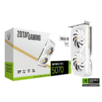إصدار ZOTAC GAMING GeForce RTX 5070 Twin Edge OC باللون الأبيض