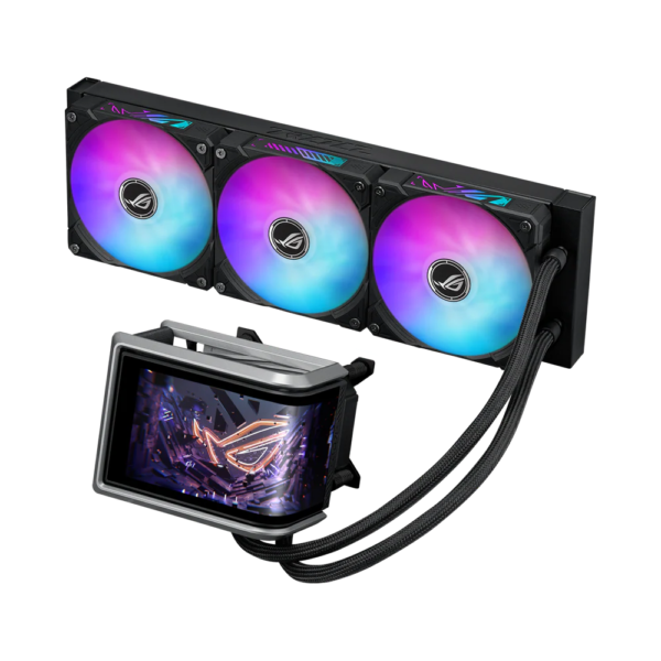 مبرد السائل ASUS ROG RYUO IV 360 ARGB AIO - باللون الأسود