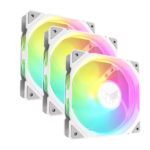 مجموعة مراوح ASUS TUF GAMING TR120 ARGB الثلاثية - باللون الأبيض