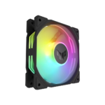 ⁦مجموعة مراوح TUF Gaming TR120 ARGB الثلاثية لهيكل الكمبيوتر - باللون الأسود⁩ - الصورة ⁦3⁩