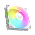 ASUS TUF Gaming TR120 ARGB Reverse Single Pack Case Fan - White - Image 2