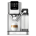 LePresso Latteo Hot & Cold Brewing Coffee Machine with Milk Frothing Function - Silver