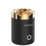 Porodo Lifestyle Rose Mini Incense Burner - Black