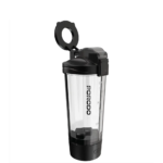 Porodo Lifestyle Grip & Mix Protein Shaker Bottle - Black