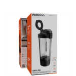 Porodo Lifestyle Grip & Mix Protein Shaker Bottle - Black - Image 3